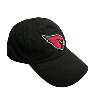 Arizona Cardinals NFL Baseball Cap‎ Black Cotton BD&A Adjustable Hat